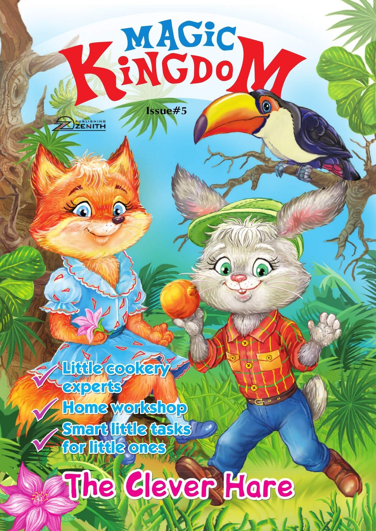 Majalah Anak Digital Magic Kingdom, The Clever hare