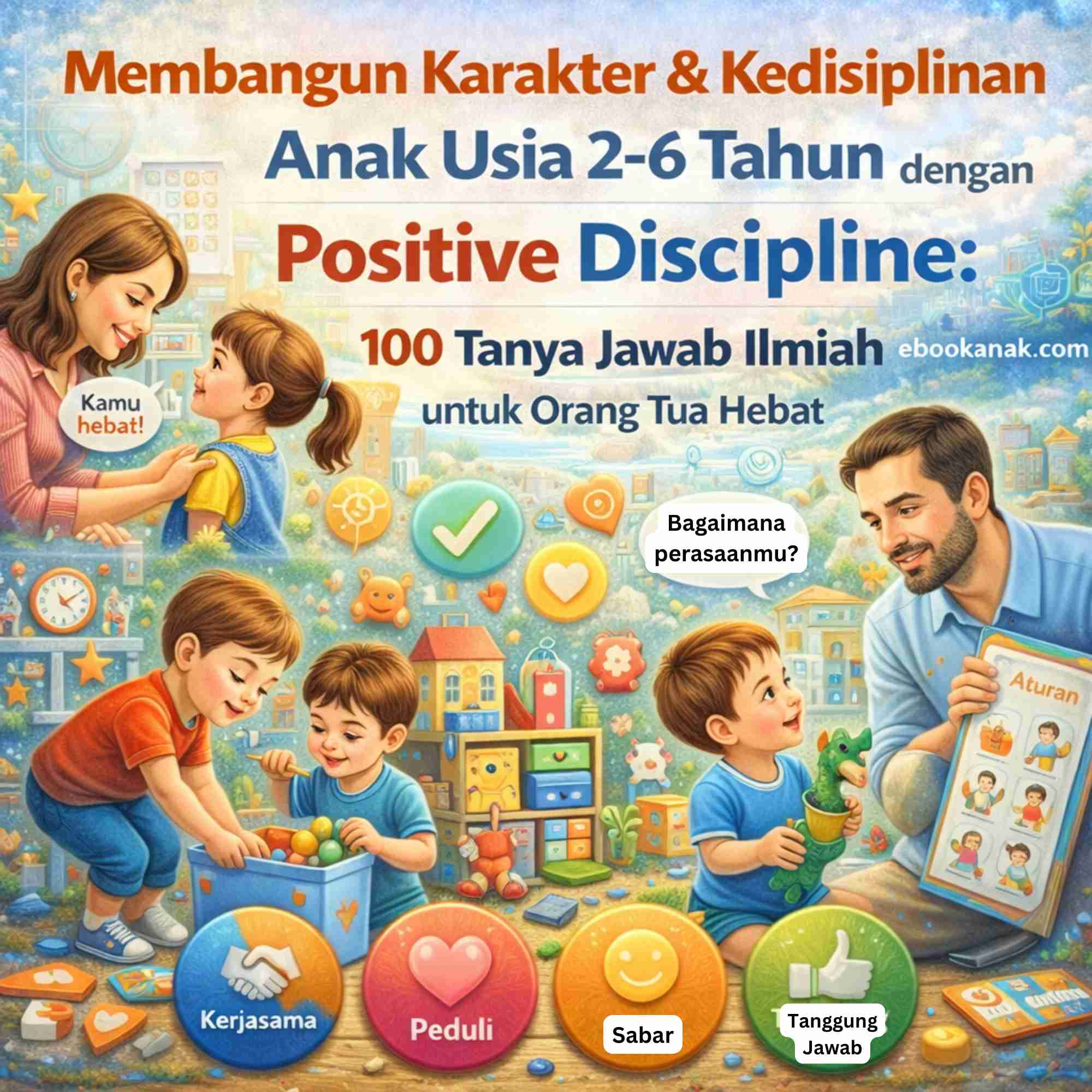 Membangun Karakter dan Kedisiplinan Anak Usia 2-6 Tahun