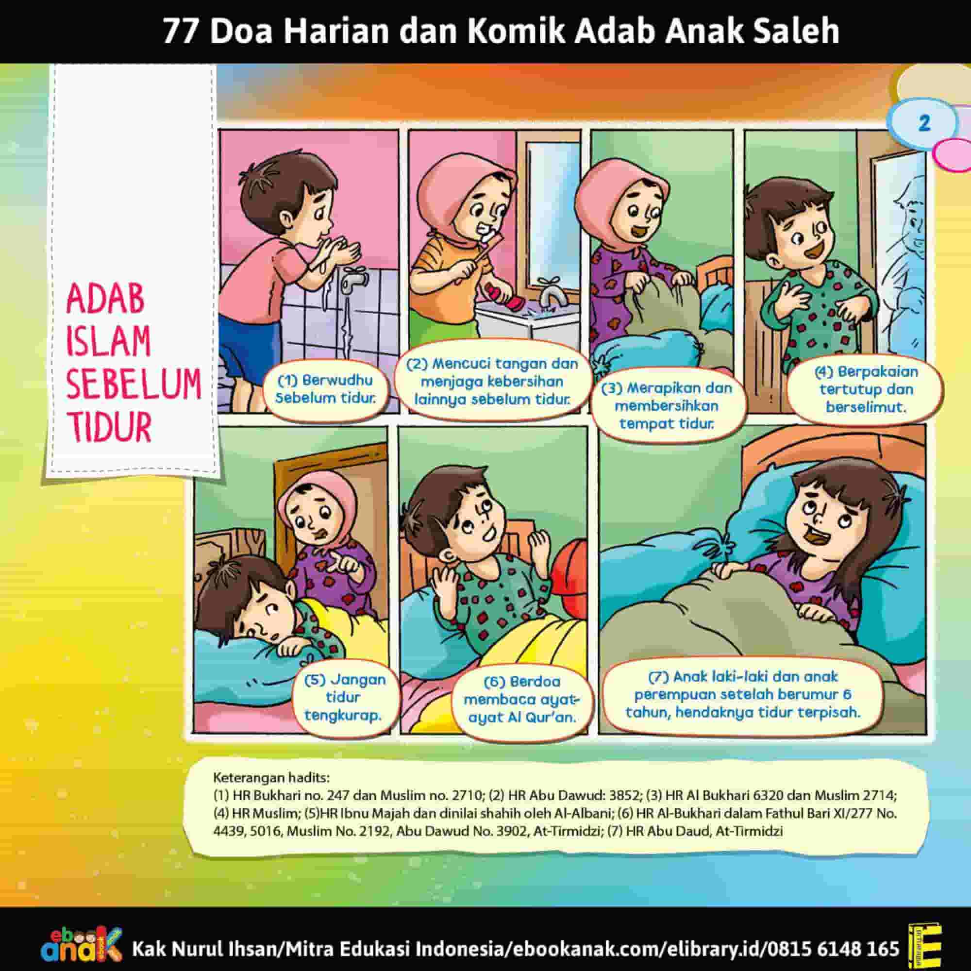 Mencuci Tangan dan Menjaga Kebersihan Sebelum Tidur (1)