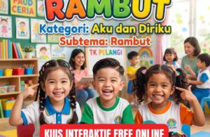 Mengenal Rambut – 50 Kuis Interaktif Free Online for Kids Belajar Bagian & Perawatan Rambut untuk PAUD & TK (1)