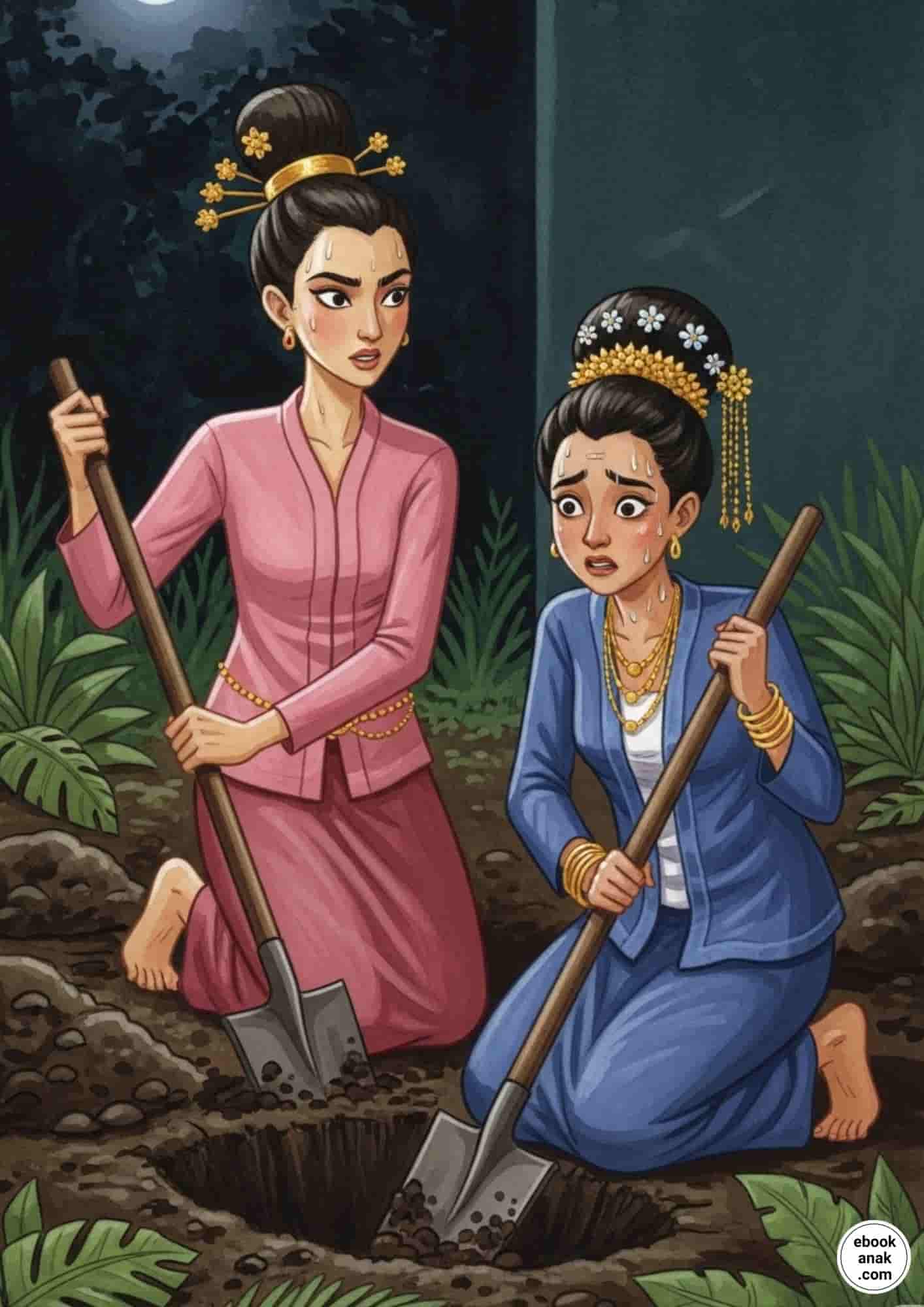 Menguburkan Putri Kuning di Tengah Taman Kerajaan (1)