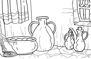 Mewarnai Kisah Teladan Nabi Isa Diangkat ke Langit (2) Malaikat Jibril Datang Menemui Maryam