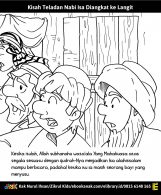 Mewarnai Kisah Teladan Nabi Isa Diangkat ke Langit (7) Nabi Isa Pandai Bicara Ketika Masih Bayi