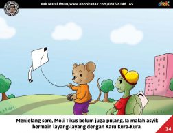 Moli Tikus Lupa Waktu, Moli Tikus Bermain Layang-Layang (14)
