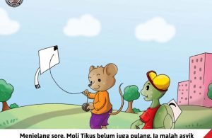 Moli Tikus Lupa Waktu, Moli Tikus Bermain Layang-Layang (14)