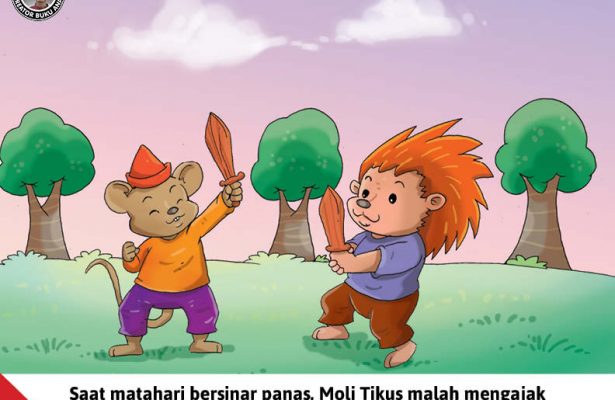 Moli Tikus Lupa Waktu, Moli Tikus Bermain Pedang-Pedangan (11)
