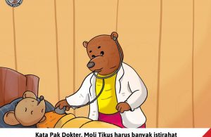 Moli Tikus Lupa Waktu, Moli Tikus Diperiksa Pak Dokter (22)