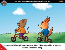 Moli Tikus Lupa Waktu, Moli Tikus Lupa Makan Siang (9)