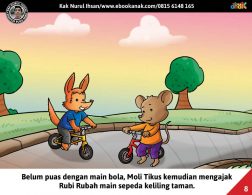 Moli Tikus Lupa Waktu, Moli Tikus Main Sepeda (8)