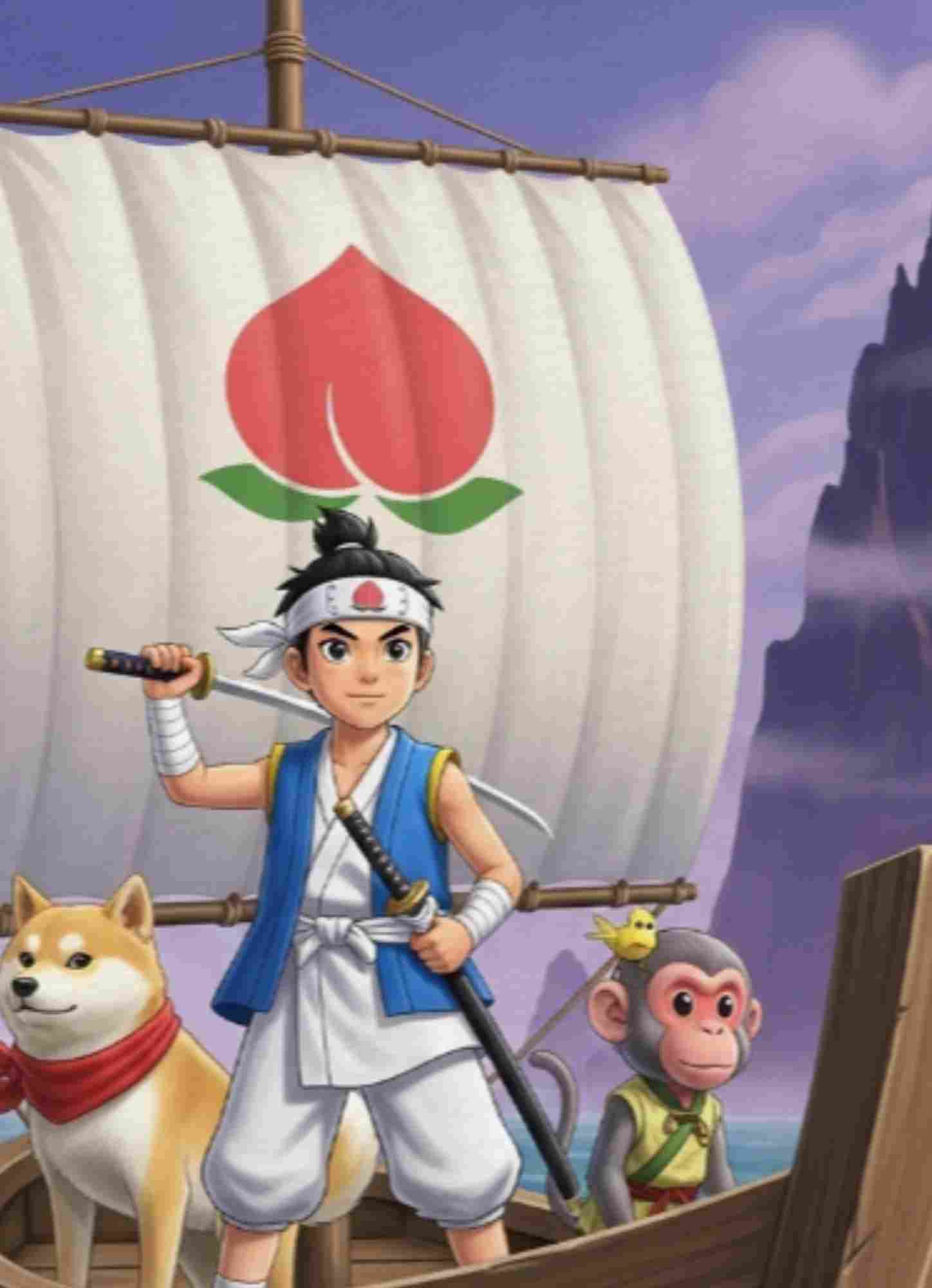 Momotaro Sang Pemberani dari Buah Persik