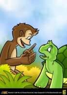 Moni Monyet dan Karu Kura Kura Mencuri Cabe Pak Tani (6)