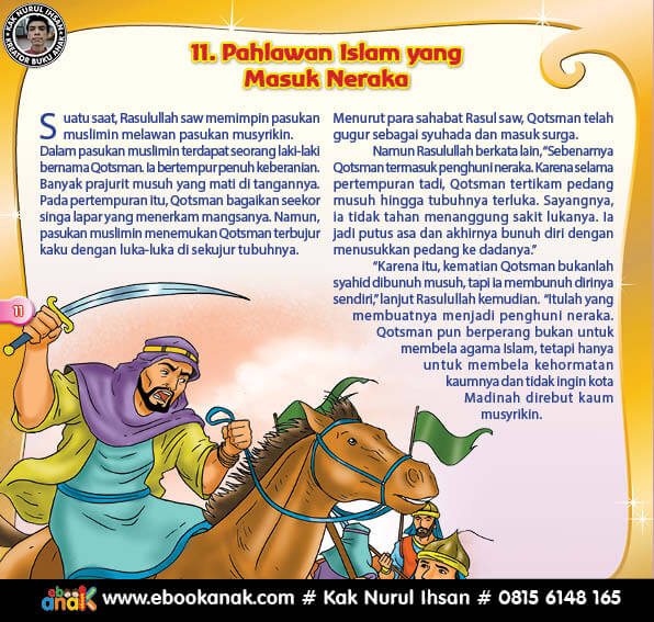 Pahlawan Islam yang Masuk Neraka (11)
