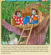 Paman Kikuk, Husin dan Asta, Piknik di Rumah Pohon (1)