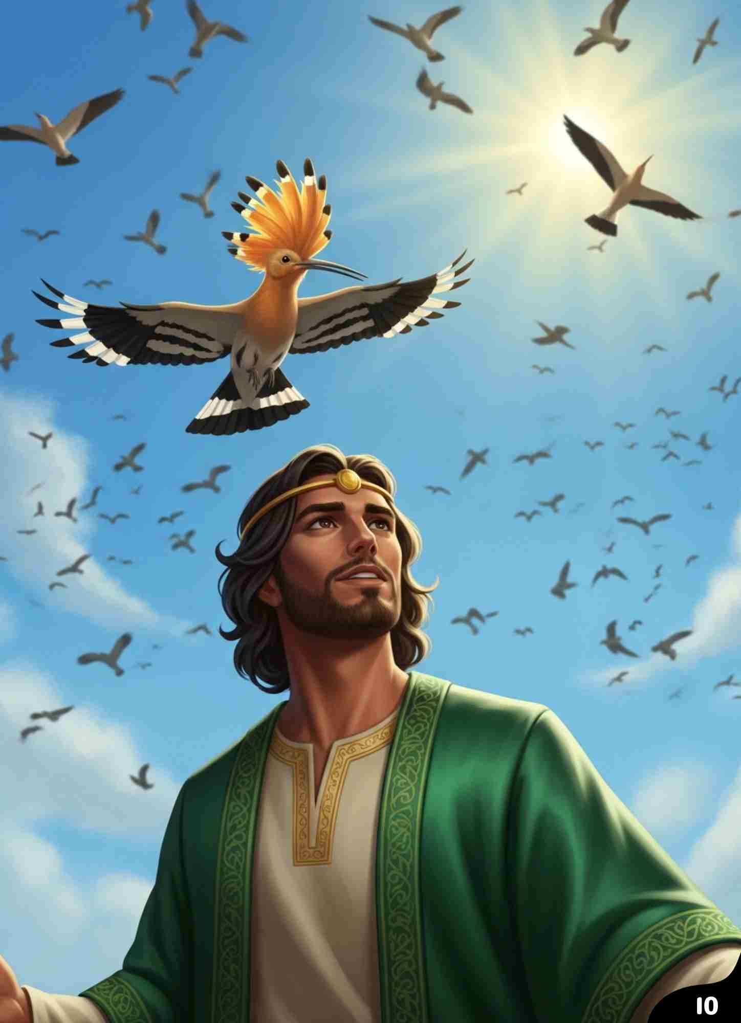 Payung Langit untuk Nabi Sulaiman: Kisah Burung-Burung yang Taat kepada Allah