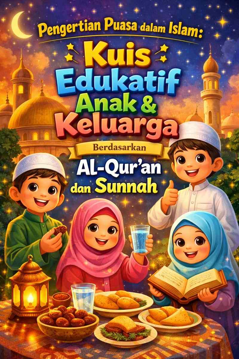 Pengertian Puasa dalam Islam; Kuis Edukatif Anak & Keluarga Berdasarkan Al-Qur’an dan Sunnah