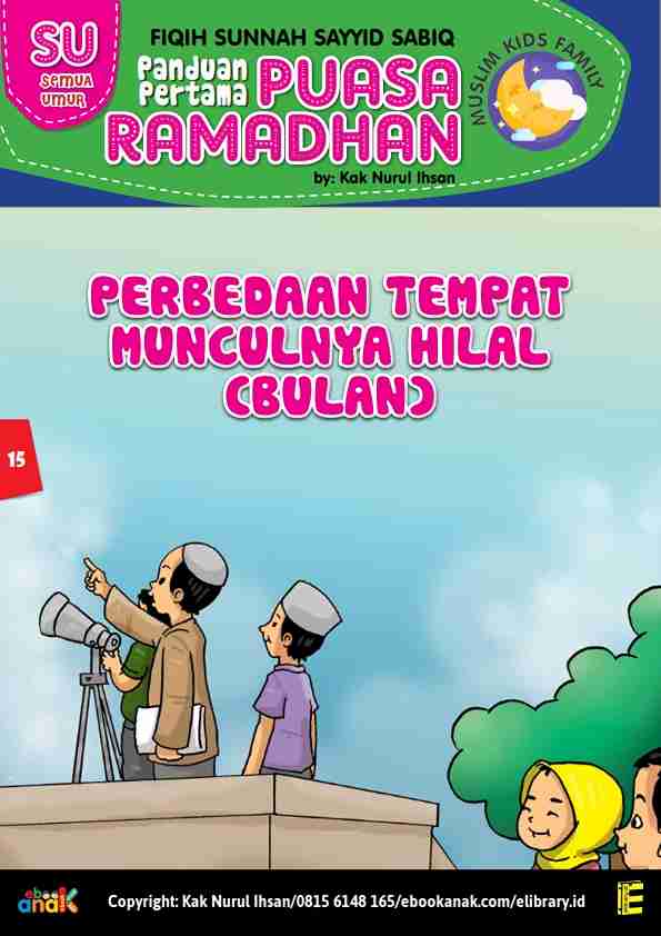 Perbedaaan Tempat Munculnya Hilal (Bulan)