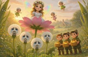 Peri dan Dandelion Dongeng Anak Penuh Makna tentang Percaya Diri dan Menemukan Keistimewaan