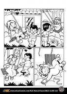 Pintar Mewarnai dan Menulis Cerita Komik Anak Muslim, Tidak Berselisih dengan Saudara