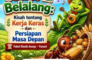 Semut dan Belalang Kisah tentang Kerja Keras dan persiapan masa depan (1)