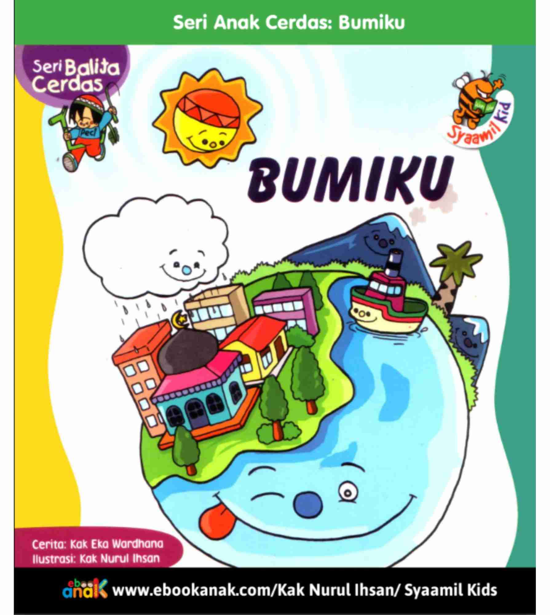 Download Ebook Anak PDF Printable "Seri Balita Cerdas: Bumiku" di sini
