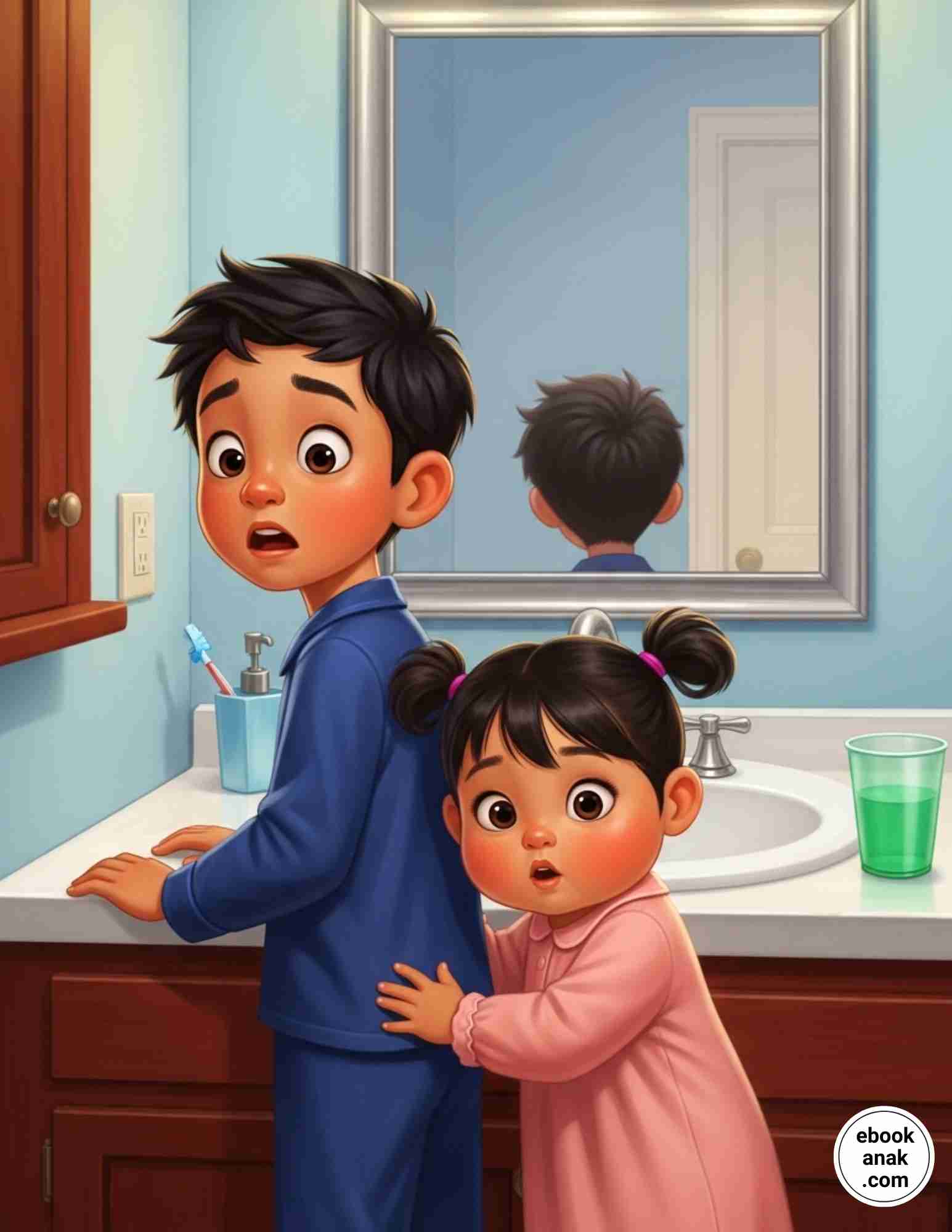 Suara misterius di kamar mandi