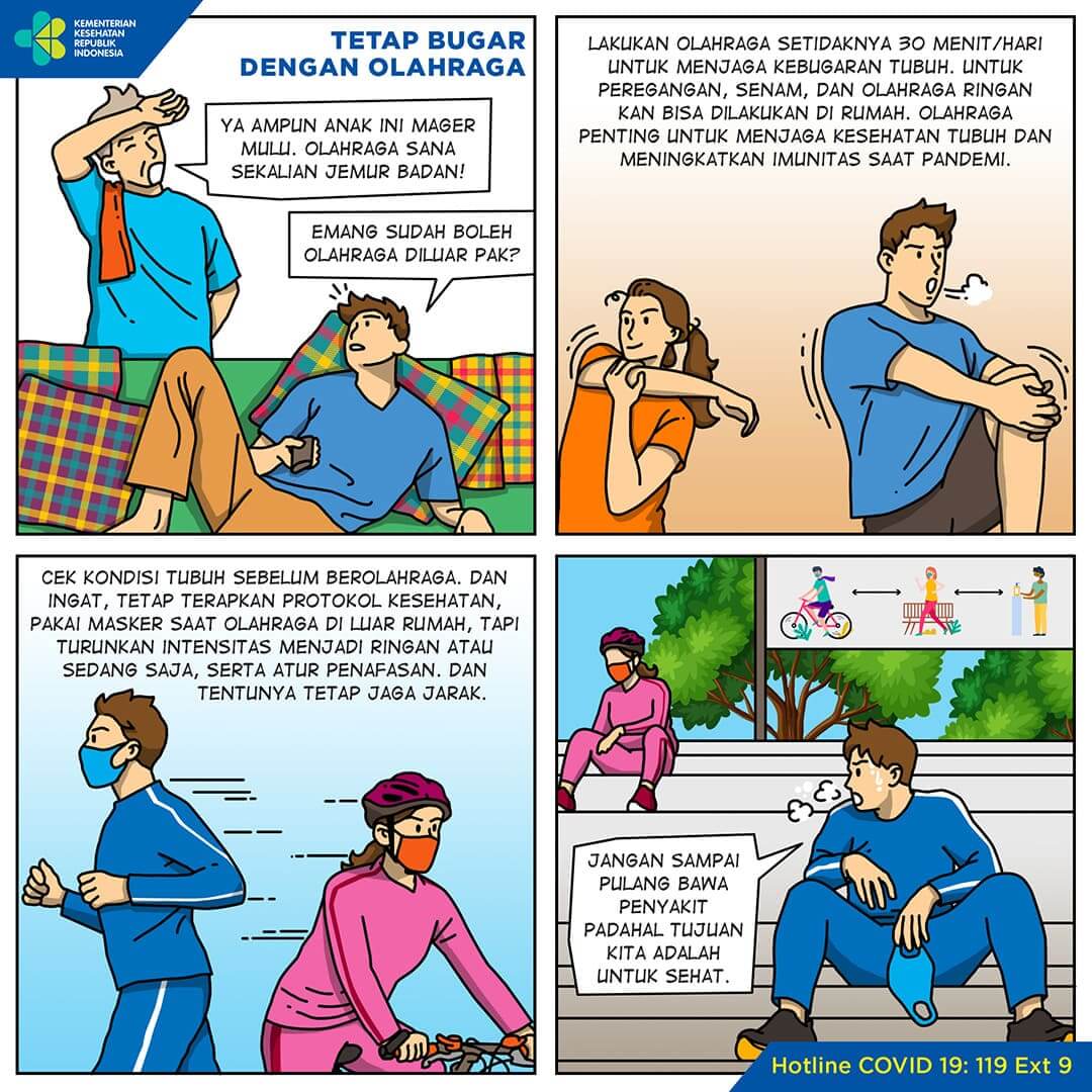 Tetap Bugar dengan Olahraga