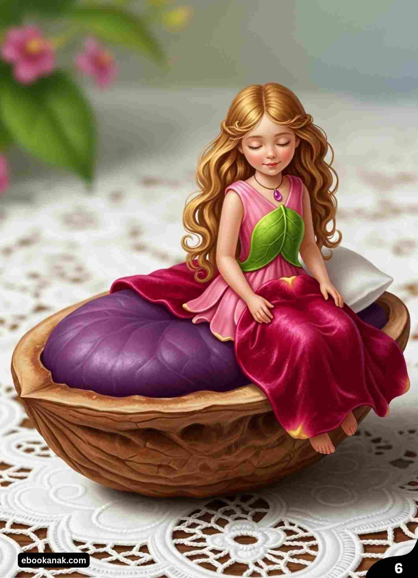 Thumbelina dan Rumah Bunga Impian – Dongeng Anak Penuh Keajaiban dan Imajinasi Indah