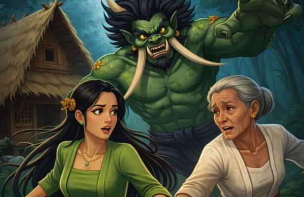 Timun Mas dan Janji Sang Raksasa Cerita Rakyat Provinsi Jawa Tengah