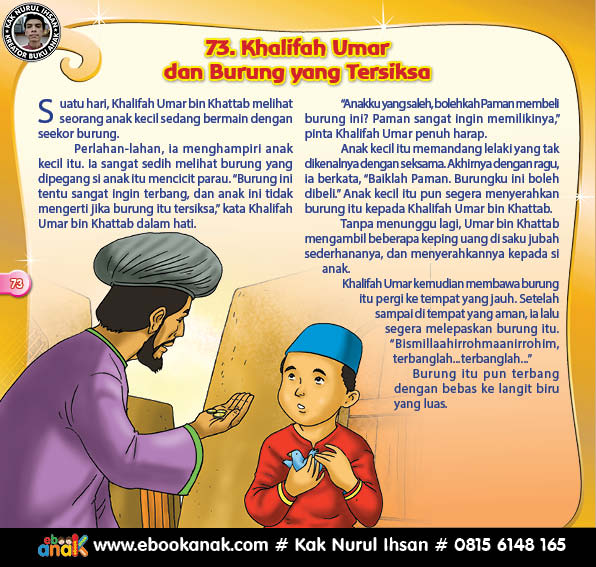 Umar bin Khattab dan Anak Kecil Pemilik Burung(73)