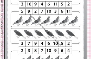 Workbook 10 Menit Pintar Matematika TK A-B, Melingkari Gambar dan Lambang Bilangan (24)