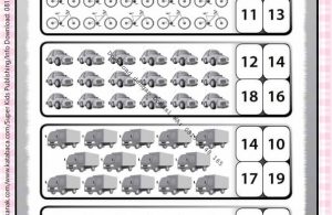 Workbook 10 Menit Pintar Matematika TK A-B, Memberi Tanda Angka dan Gambar (38)