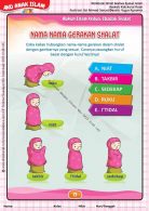 Workbook Brain Games Rukun Islam, Nama-Nama Gerakan Shalat (14)