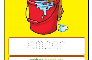 Worksheets Pintar Belajar Alfabet: Ee Ember