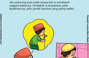 baca buku anak online, fiqih islam jilid 2_055 Bagaimana Jika Lupa Hitungan Saat Membasuh Anggota Wudhu