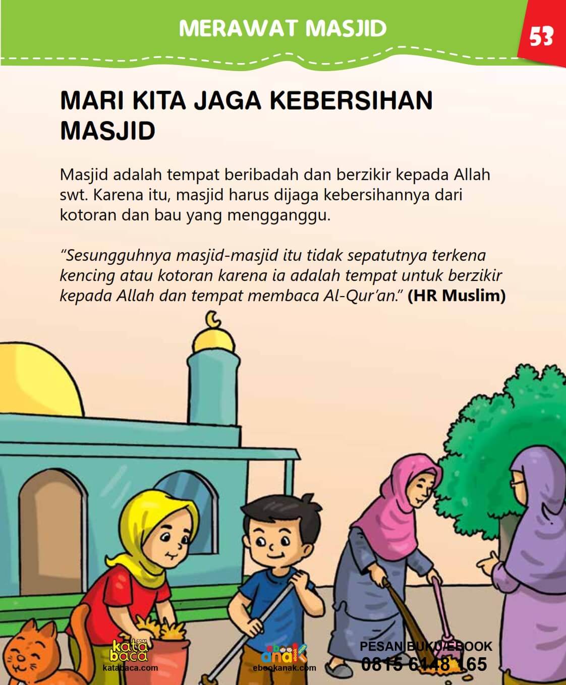 Poster Menjaga Kebersihan  Kamar  Mandi  Goresan