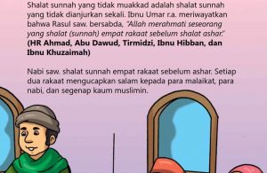 Dua atau Empat Rakaat Sebelum Ashar