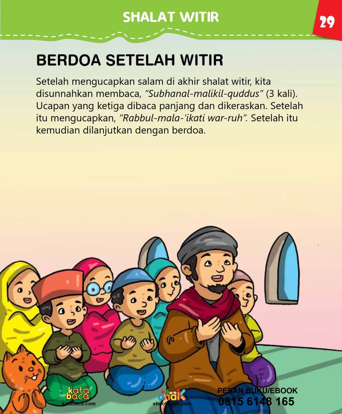 Berdoa Setelah Witir