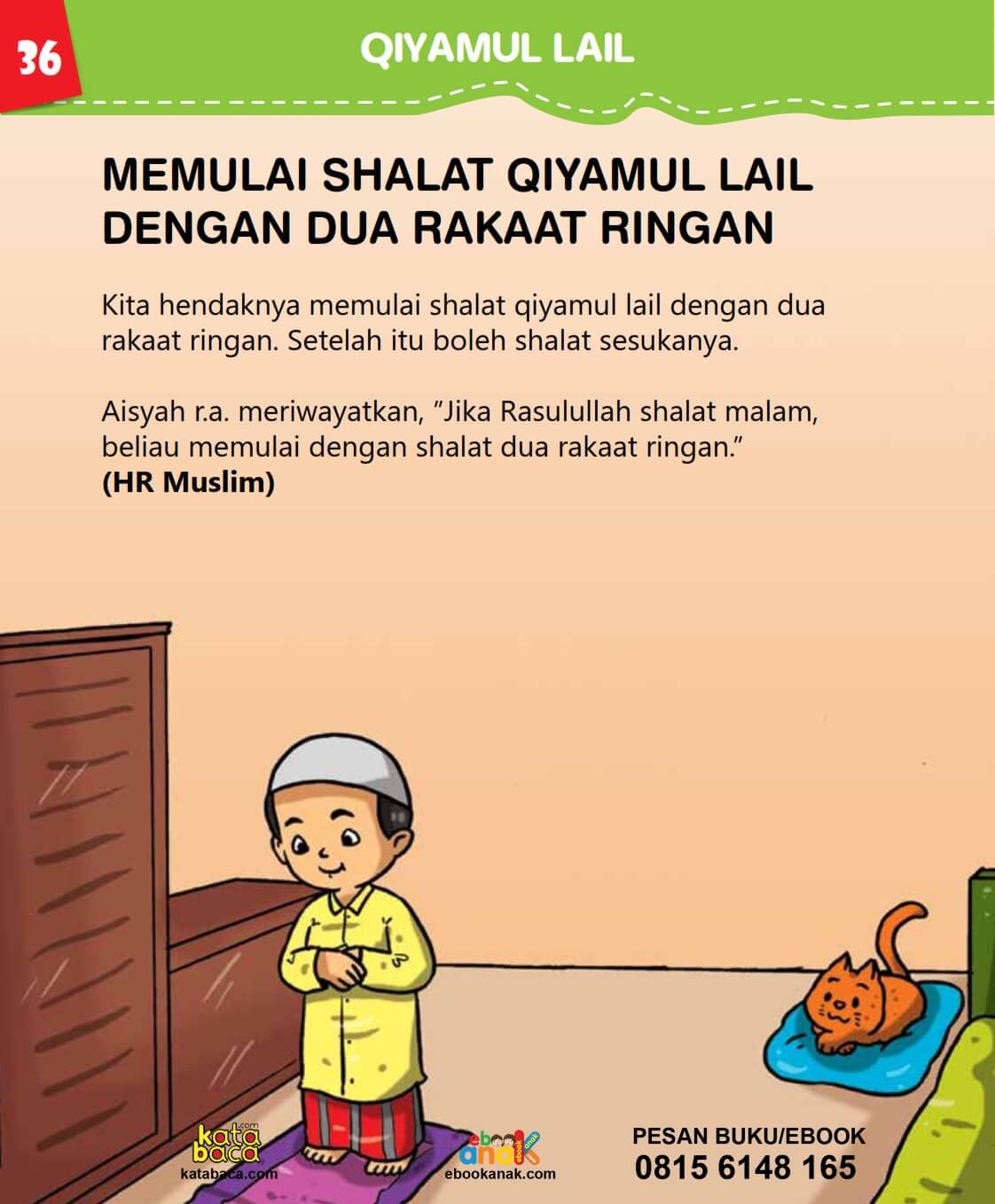 Memulai Shalat Qiyamul Lail dengan Dua Rakaat Ringan