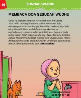 baca buku islam online, fiqih islam bergambar for kids jilid 02_032 Inilah Doa Nabi Sesudah Berwudhu