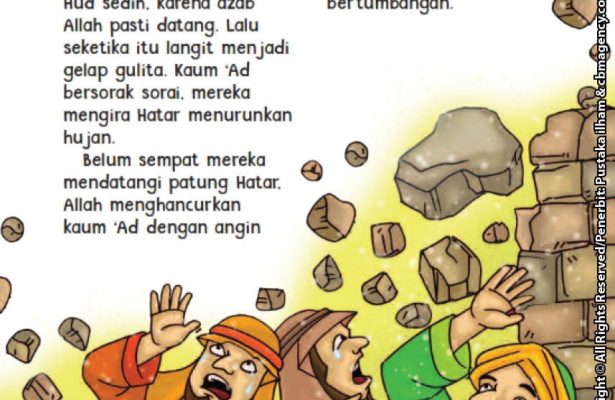 baca buku online aku cinta rasul kisah teladan 25 nabi dan rasul jilid 26 Inilah Azab yang Allah Turunkan kepada Kaum 'Ad