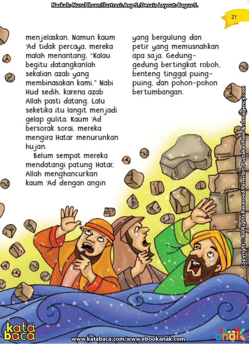 Inilah Azab yang Allah Turunkan kepada Kaum Ad  Ebook Anak