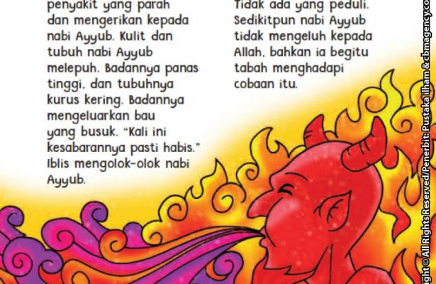 baca buku online aku cinta rasul kisah teladan 25 nabi dan rasul jilid 314 Ketika Iblis Meniupkan Penyakit Parah Kepada Nabi Ayyub