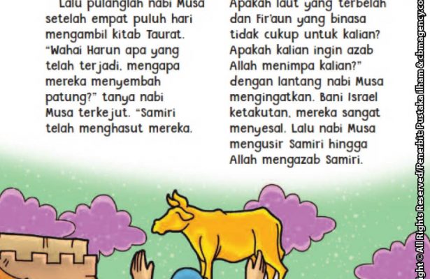 baca buku online aku cinta rasul kisah teladan 25 nabi dan rasul jilid 410 Kenapa Nabi Musa Meninggalkan Umatnya Selama Empat Puluh Hari