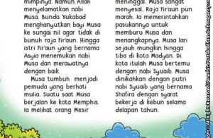 baca buku online aku cinta rasul kisah teladan 25 nabi dan rasul jilid 42 Di Daerah Manakah Nabi Musa Bertemu dengan Allah Swt