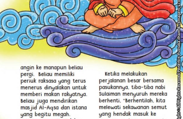 baca buku online aku cinta rasul kisah teladan 25 nabi dan rasul jilid 424 Periuk Nabi Sulaiman untuk Memberi Makan Rakyatnya