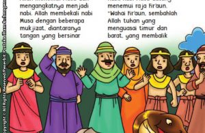 baca buku online aku cinta rasul kisah teladan 25 nabi dan rasul jilid 43 Ketika Nabi Musa Memperlihatkan Tangannya yang Bersinar kepada Firaun