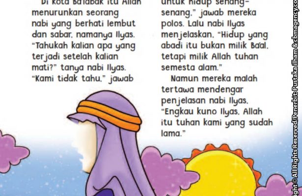 baca buku online aku cinta rasul kisah teladan 25 nabi dan rasul jilid 52 Bani Israel Menyembah, Mabuk, dan Berjudi di Depan Patung Ba'al