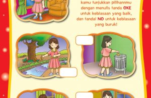 baca buku online, buku aktivitas anak jenius TK A B_014 anak pintar tidak membuang sampah sembarangan