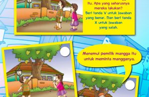 baca buku online, buku aktivitas anak jenius TK A B_016 tidak boleh mengambil milik orang lain tanpa seizinnya