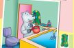 baca buku online, buku aktivitas anak jenius TK A B_040 mengenal peralatan mandi